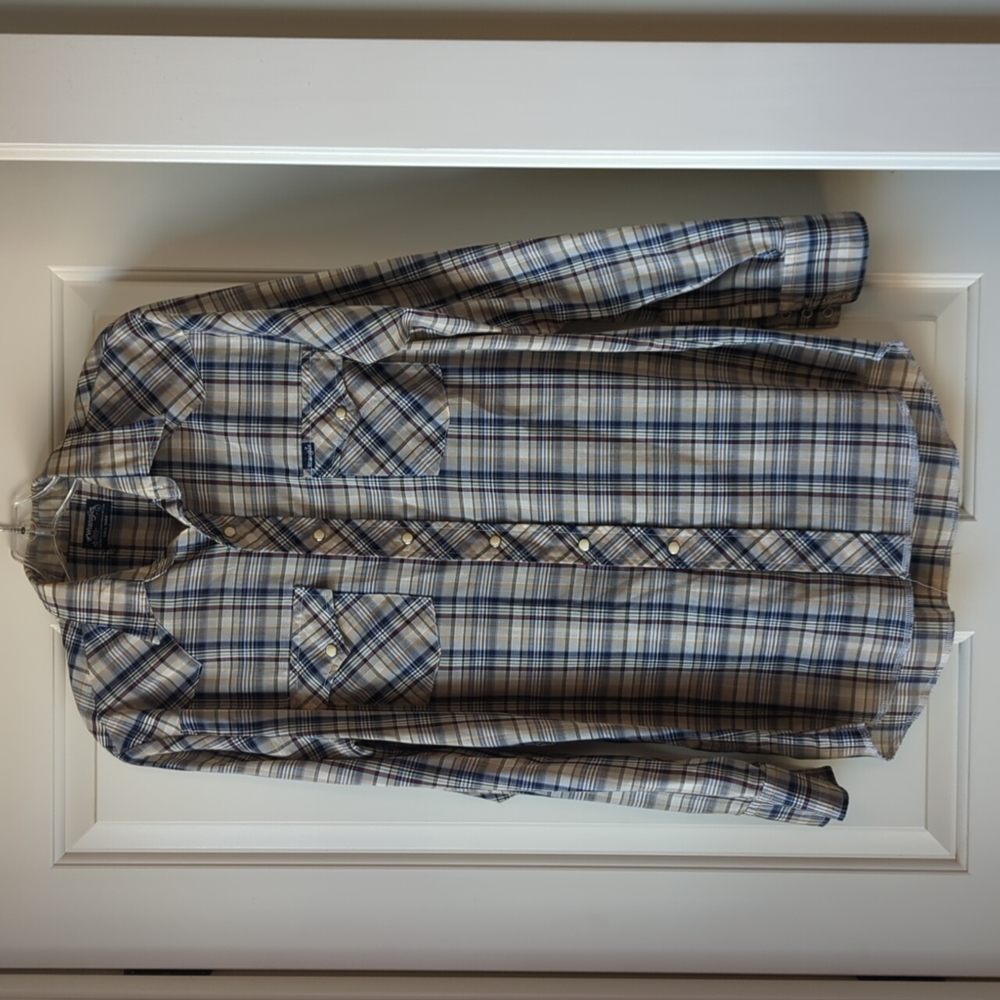 Vintage Wrangler Button Up